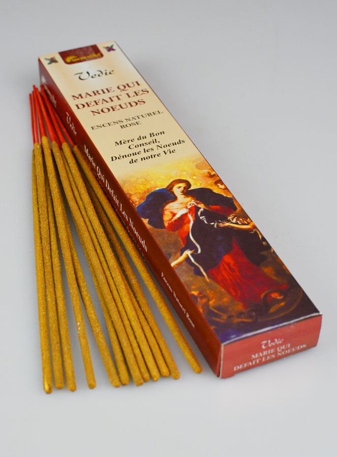 Encens Bâtonnets Marie qui Défait les Noeuds - Aromatika 15 gr (pic 2)