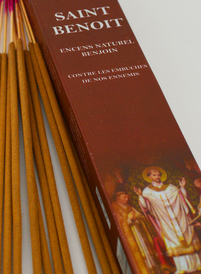 Encens Bâtonnets Saint Benoît - Aromatika 15 gr (pic 4)