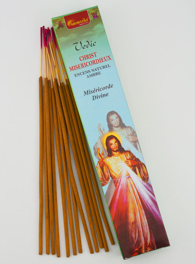 Encens Bâtonnets Christ Miséricordieux - Aromatika 15 gr (pic 1)