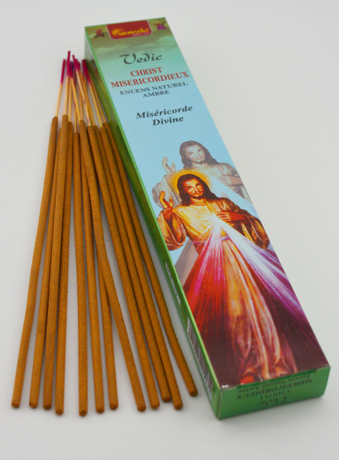 Encens Bâtonnets Christ Miséricordieux - Aromatika 15 gr (pic 2)
