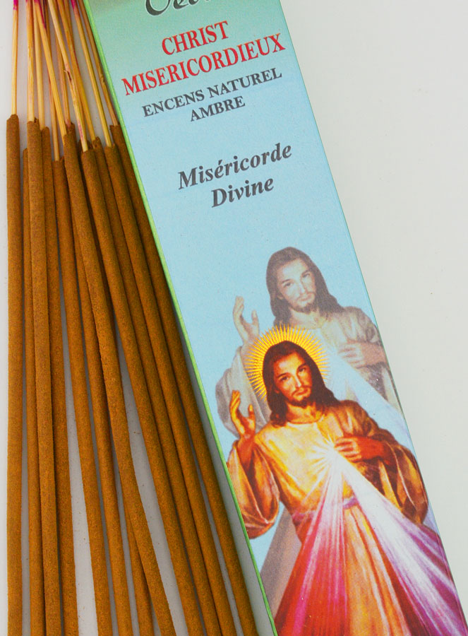 Encens Bâtonnets Christ Miséricordieux - Aromatika 15 gr (pic 3)