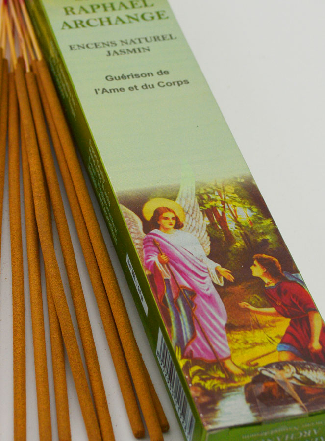 Encens Bâtonnets Archange Saint Raphaël - Aromatika 15 gr (pic 4)