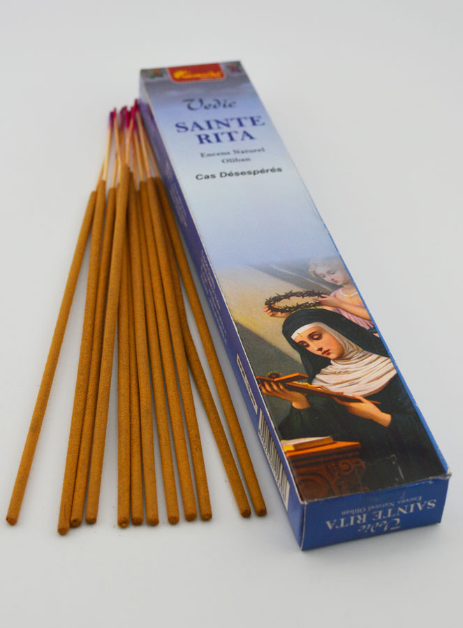 Encens Bâtonnets Sainte Rita de Cascia - Aromatika 15 gr (pic 2)