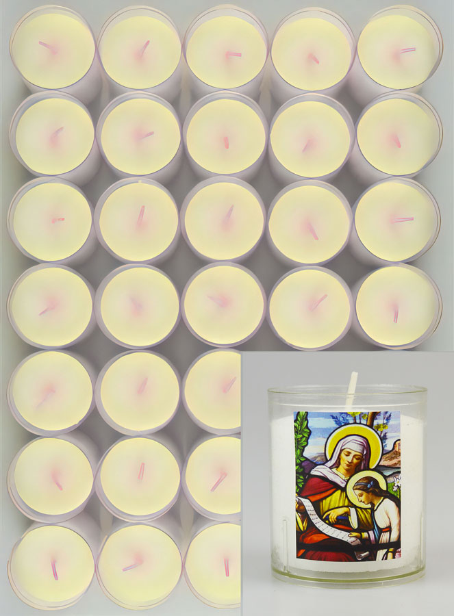 10 Bougies Veilleuses Sainte Anne (pic 1)
