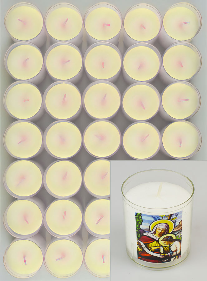 10 Bougies Veilleuses Sainte Anne (pic 2)
