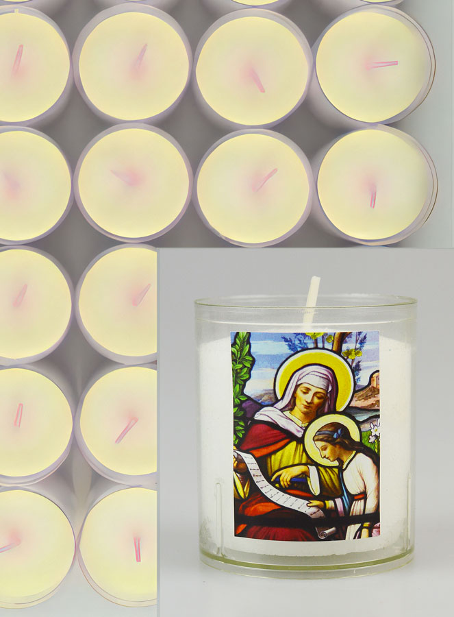10 Bougies Veilleuses Sainte Anne (pic 3)