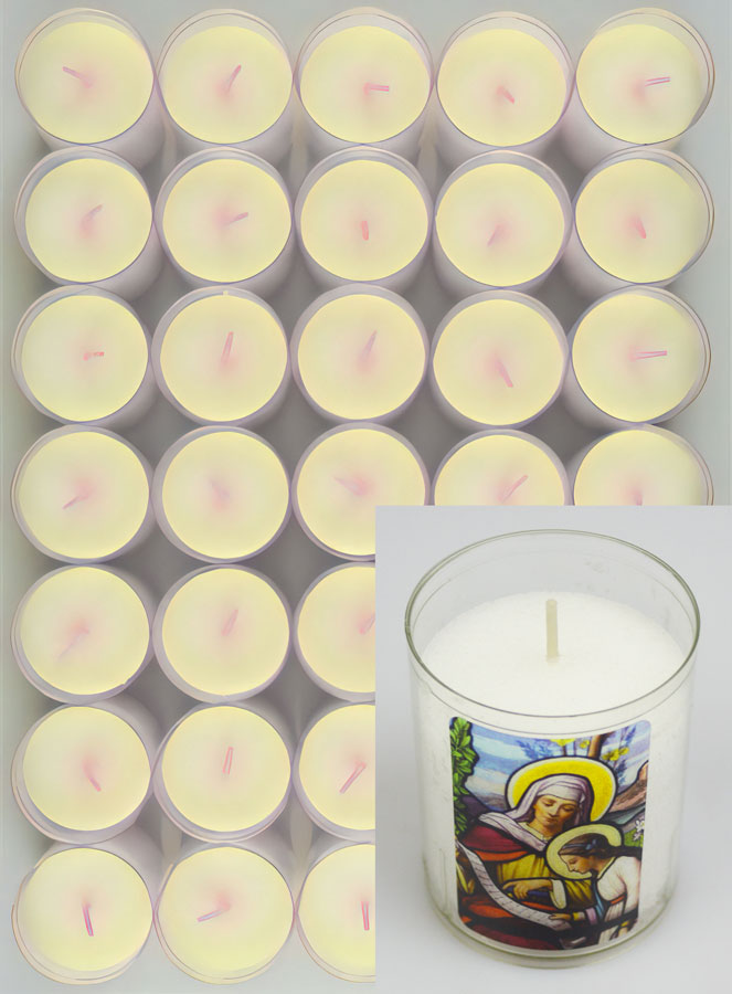 48 Bougies Veilleuses Sainte Anne (pic 2)