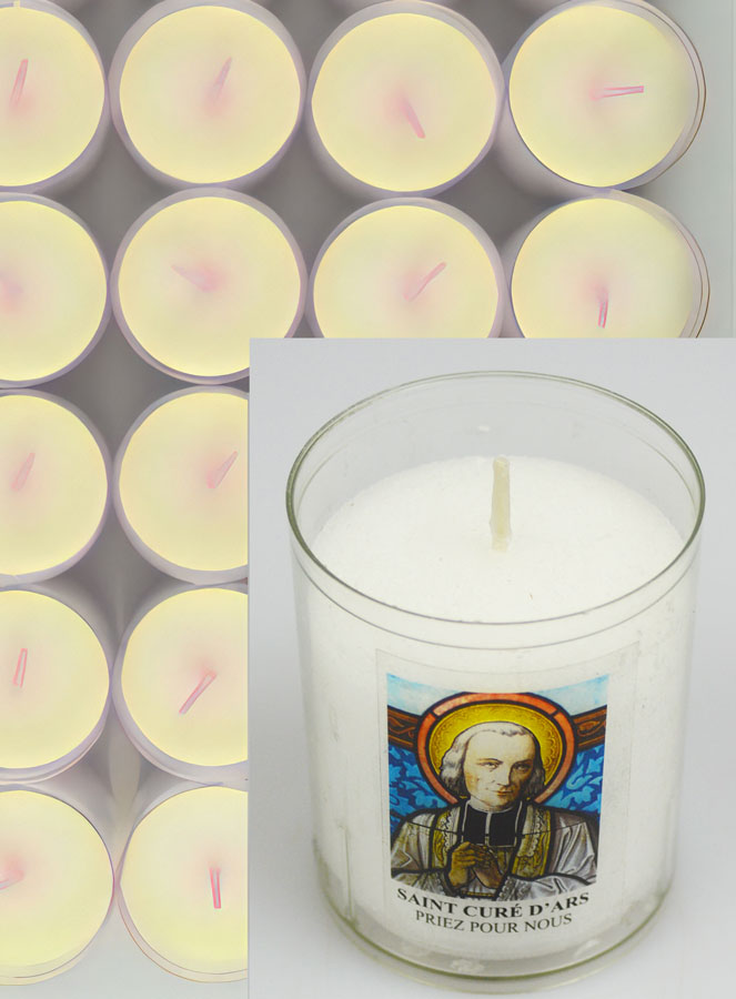 24 Bougies Veilleuses Saint Curé d'Ars (pic 4)