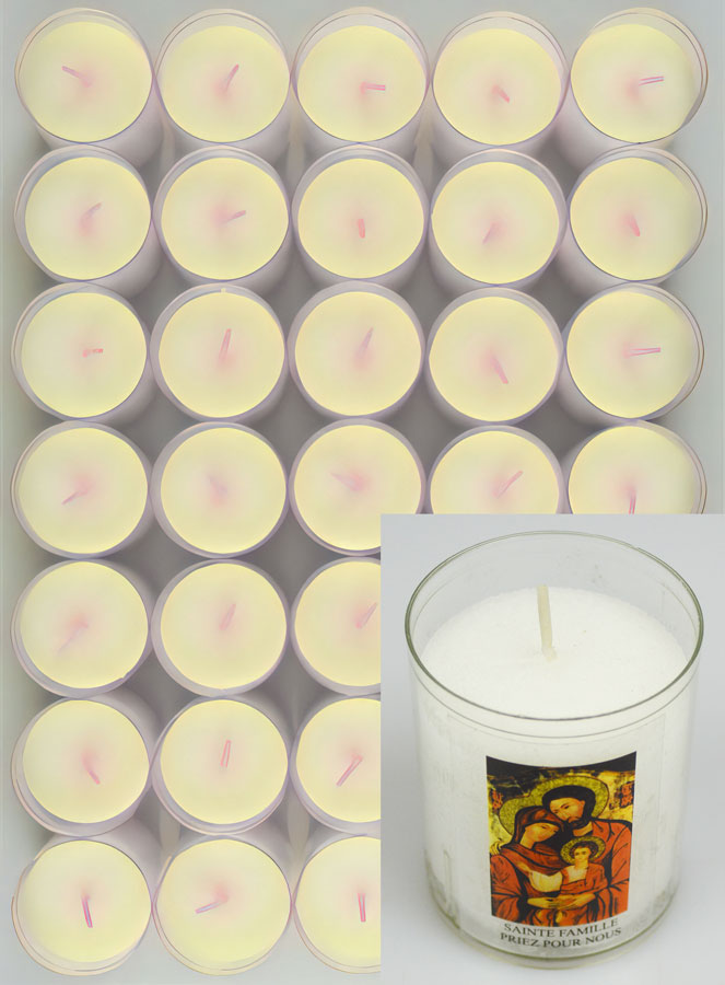 48 Bougies Veilleuses Sainte Famille (pic 2)