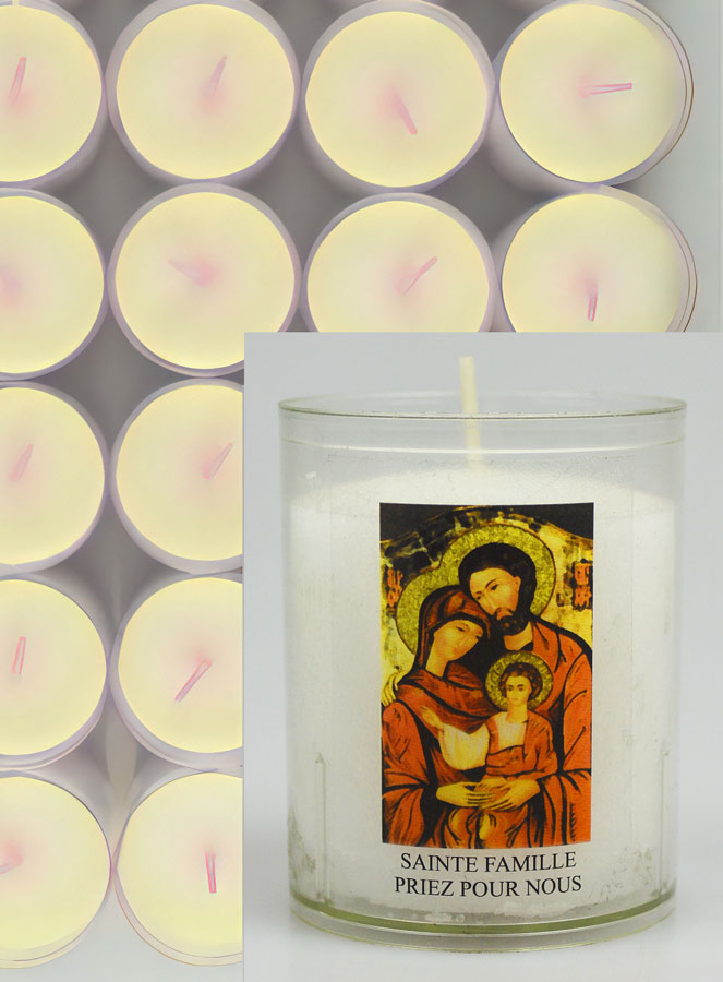 48 Bougies Veilleuses Sainte Famille (pic 3)