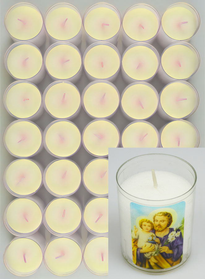 24 Bougies Veilleuses Saint Joseph (pic 2)