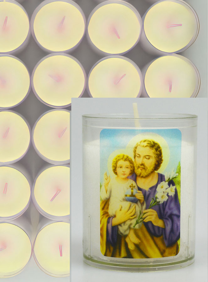 24 Bougies Veilleuses Saint Joseph (pic 3)
