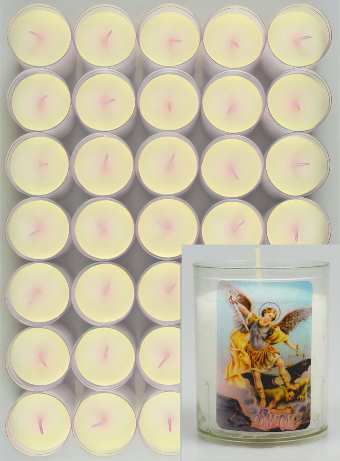 10 Bougies Veilleuses Archange Saint Michel (pic 1)