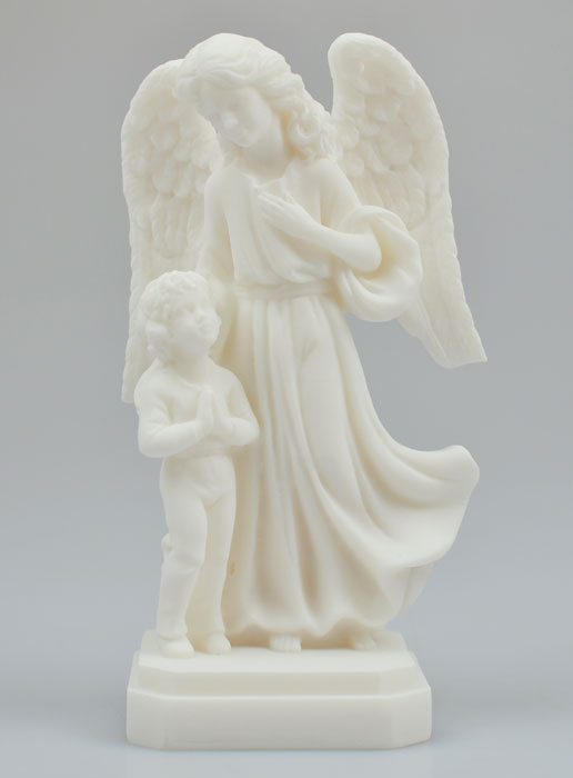 Statue Ange Protecteur de Dieu - Modèle Fille (pic 2)