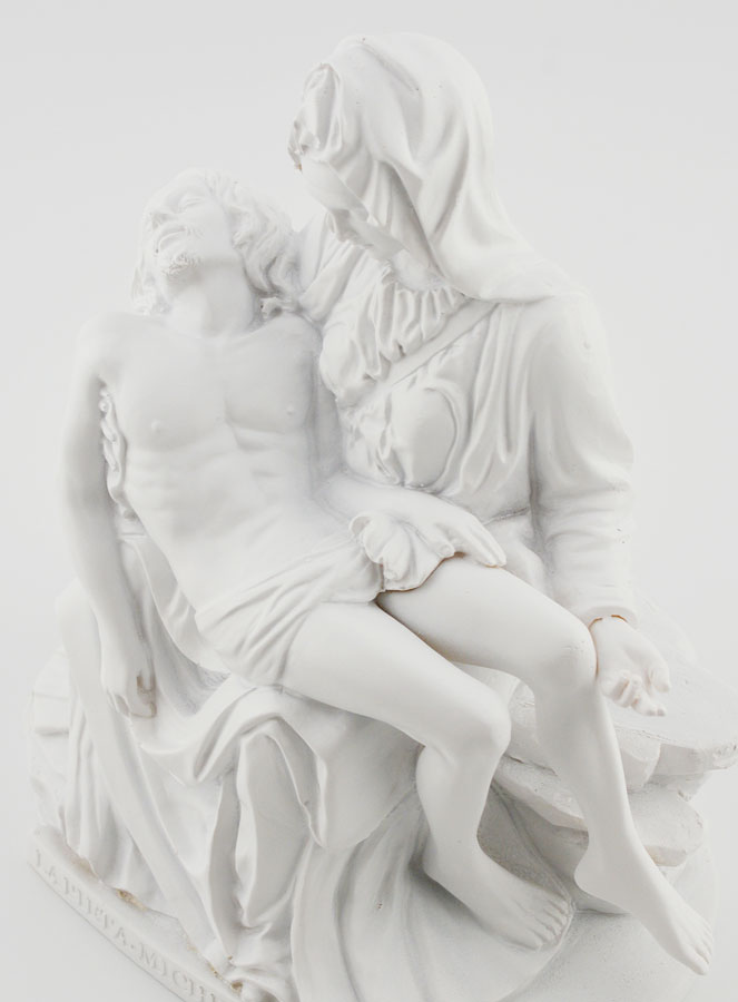 Statue La Pietà de Michel-Ange - 14 cm (pic 2)