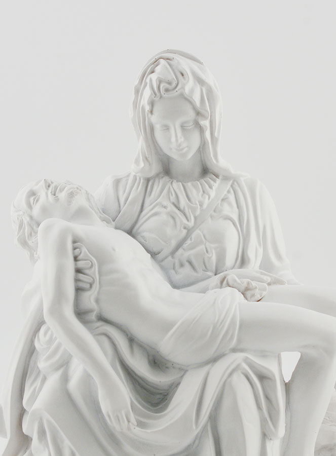 Statue La Pietà de Michel-Ange - 14 cm (pic 4)