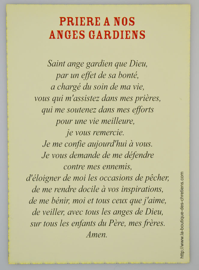 Image prière Ange gardien (pic 4)