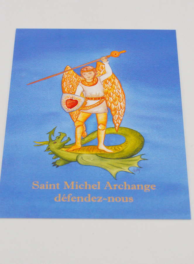 Carte de Prière - Saint Michel Archange Défendez-Nous (pic 2)