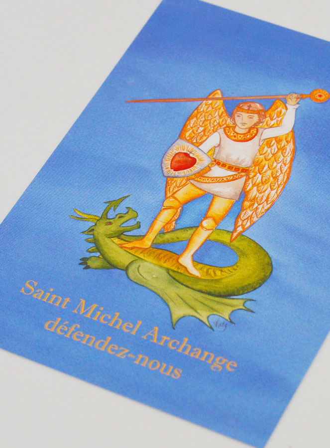 Carte de Prière - Saint Michel Archange Défendez-Nous (pic 4)