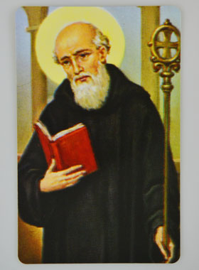 Image de prière Saint Benoit (pic 1)