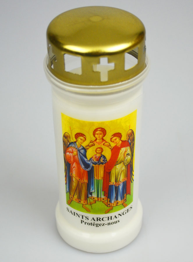 Bougie de Cimetière aux Saints Archanges de Dieu (pic 2)