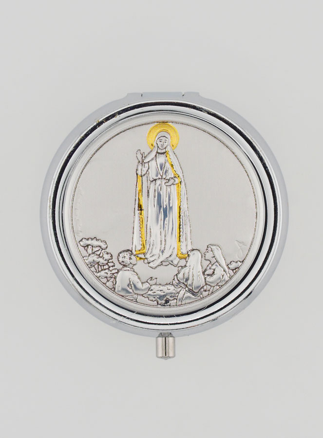 Custode Notre Dame de Fatima - Boîte et Médaille en Argent (pic 1)