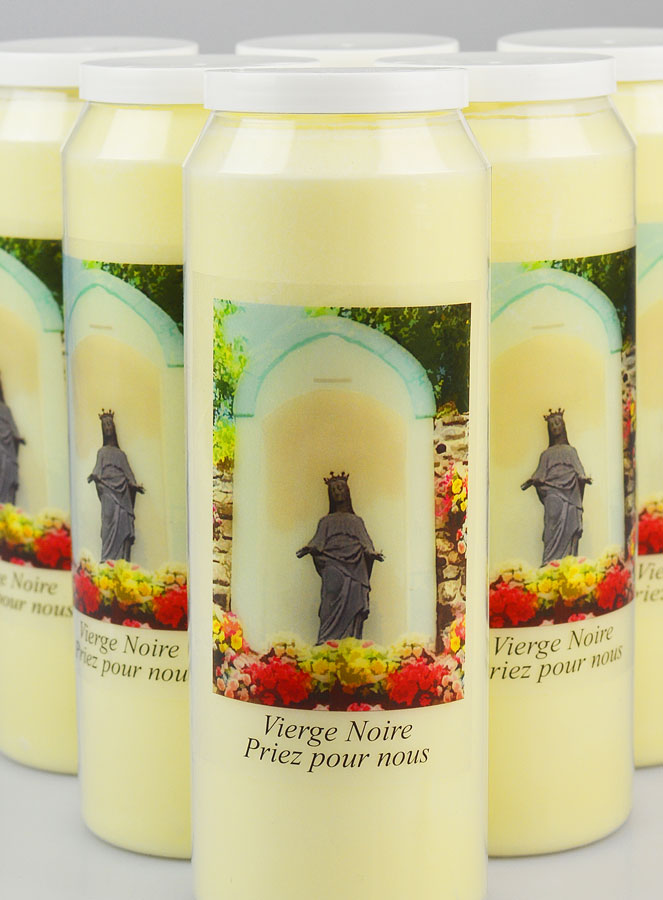 Lot de 6 Bougies de Neuvaine à la Vierge Noire - Ile de la Réunion (pic 3)