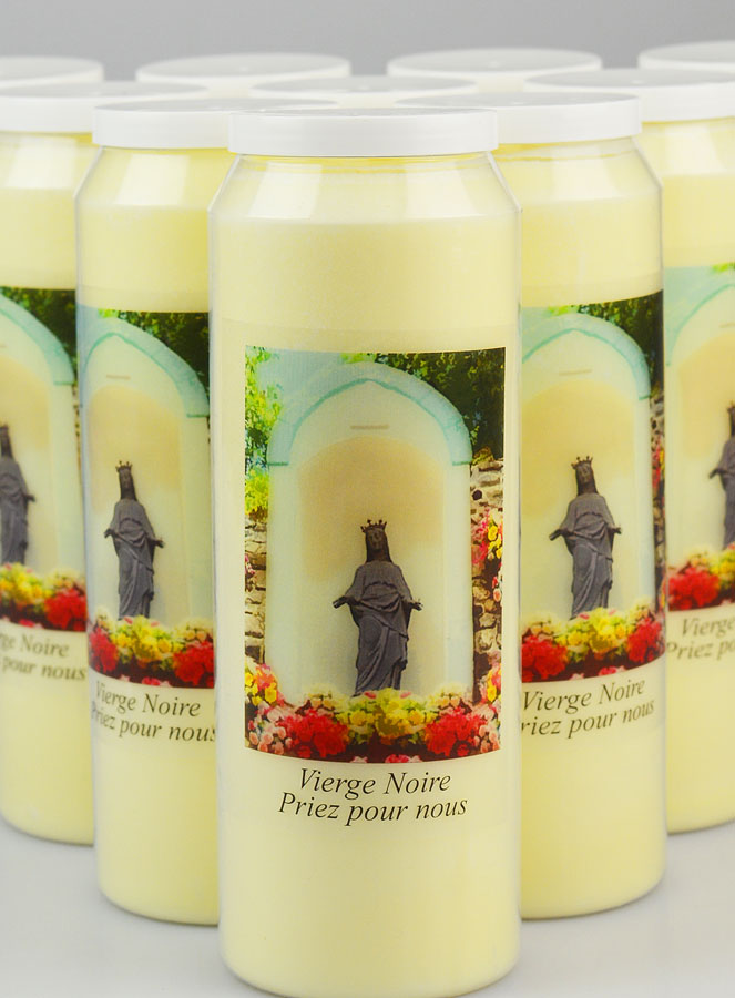 Lot de 10 Bougies de Neuvaine à la Vierge Noire - Ile de la Réunion (pic 3)