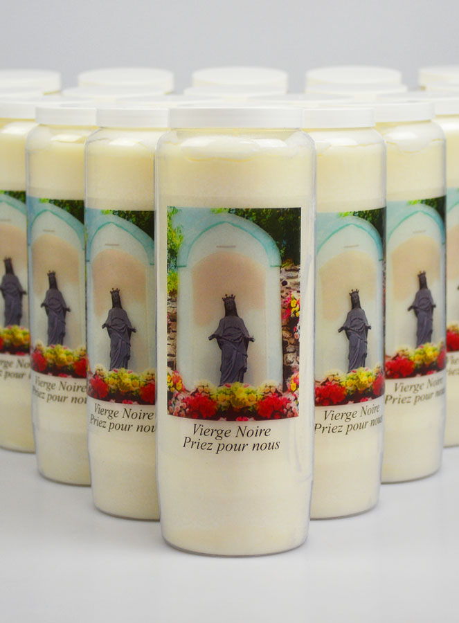 Lot de 20 Bougies de Neuvaine à la Vierge Noire - Ile de la Réunion (pic 3)