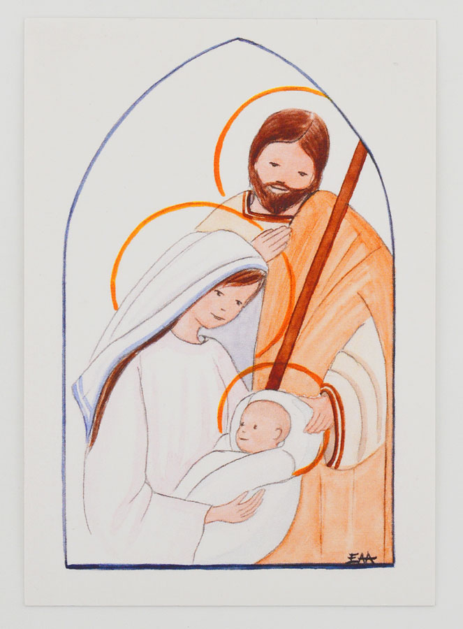 Carte de Baptême - Sainte Famille de Nazareth (pic 1)