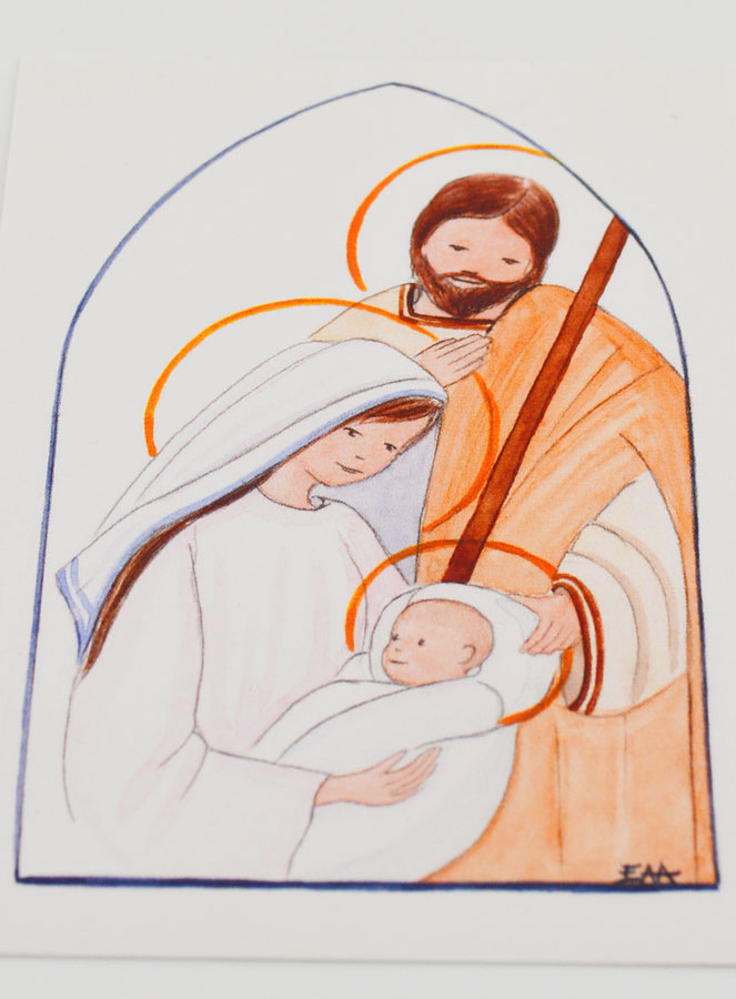 Carte de Baptême - Sainte Famille de Nazareth (pic 2)
