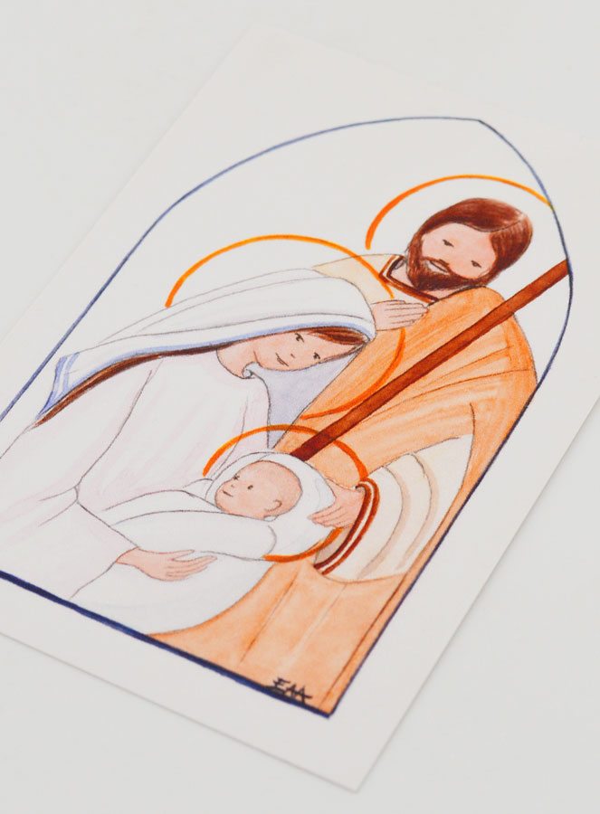 Carte de Baptême - Sainte Famille de Nazareth (pic 4)