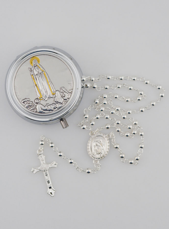 Chapelet en Argent et sa Boite Cadeau (pic 1)