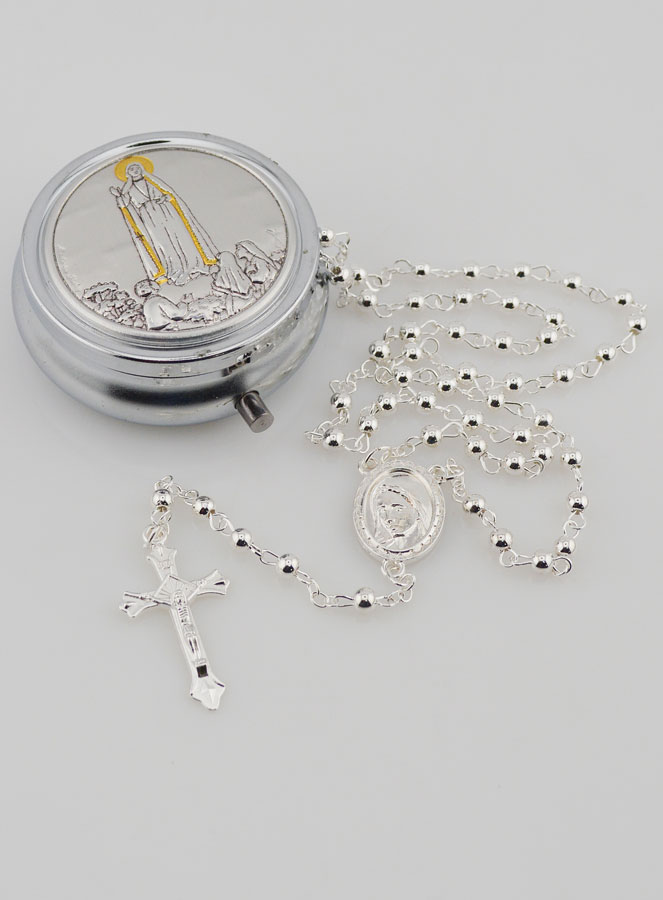 Chapelet en Argent et sa Boite Cadeau (pic 2)