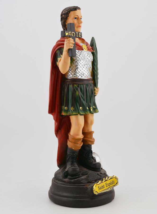 Statue de Saint Expédit - 20 cm (pic 3)