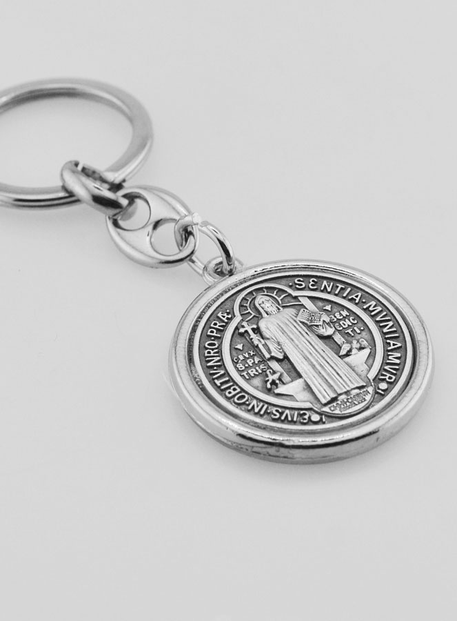 Porte-Clés Médaille de Saint Benoit (pic 3)