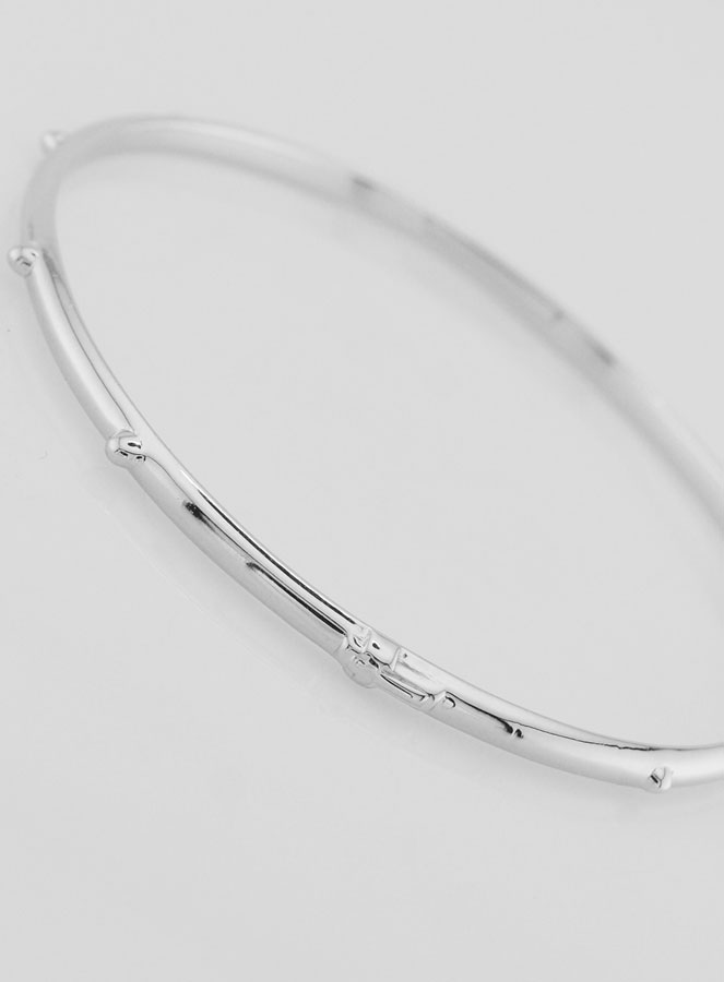 Bracelet Jonc Dizainier en Argent Massif 925/1000 (pic 1)