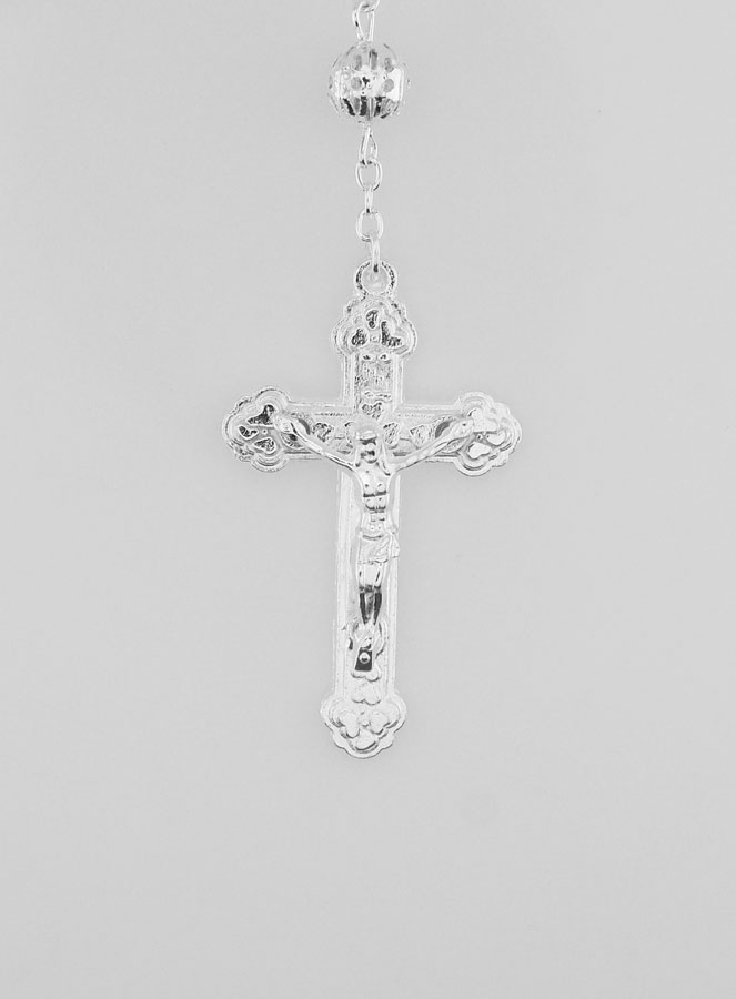 Chapelet en Argent Sculpté (pic 3)