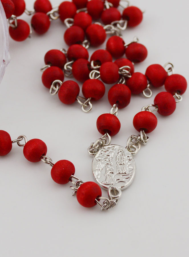 Chapelet pour Enfant en Bois de Rose (pic 4)