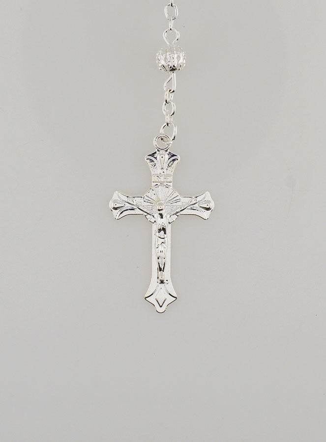 Chapelet en Argent - Collier Mode (pic 3)