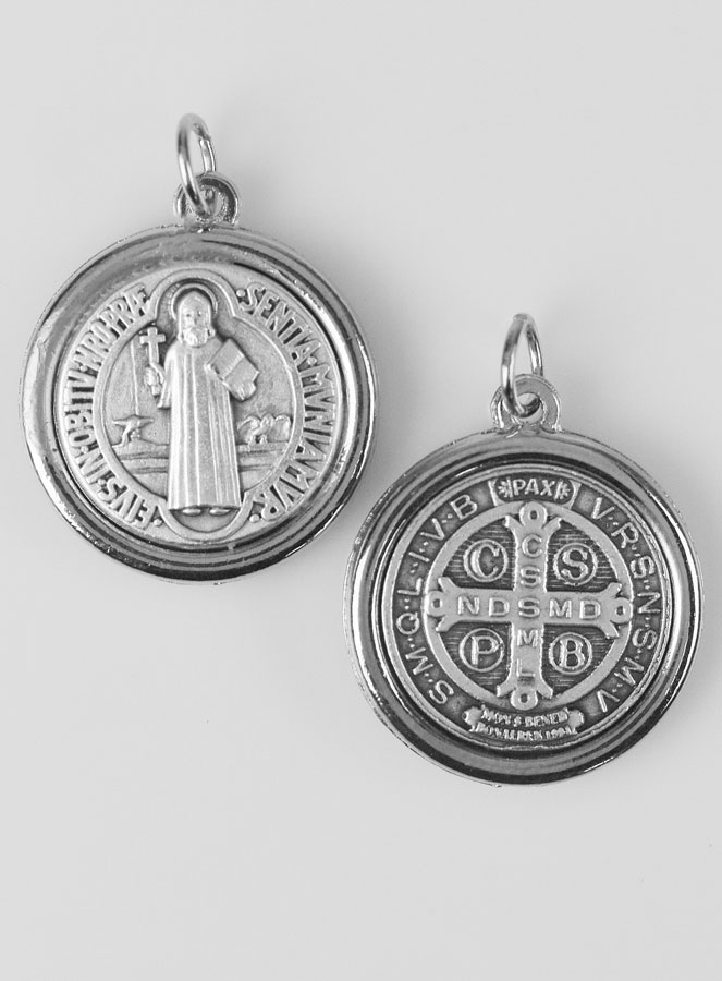 Médaille de Saint Benoit 25 mm (pic 1)