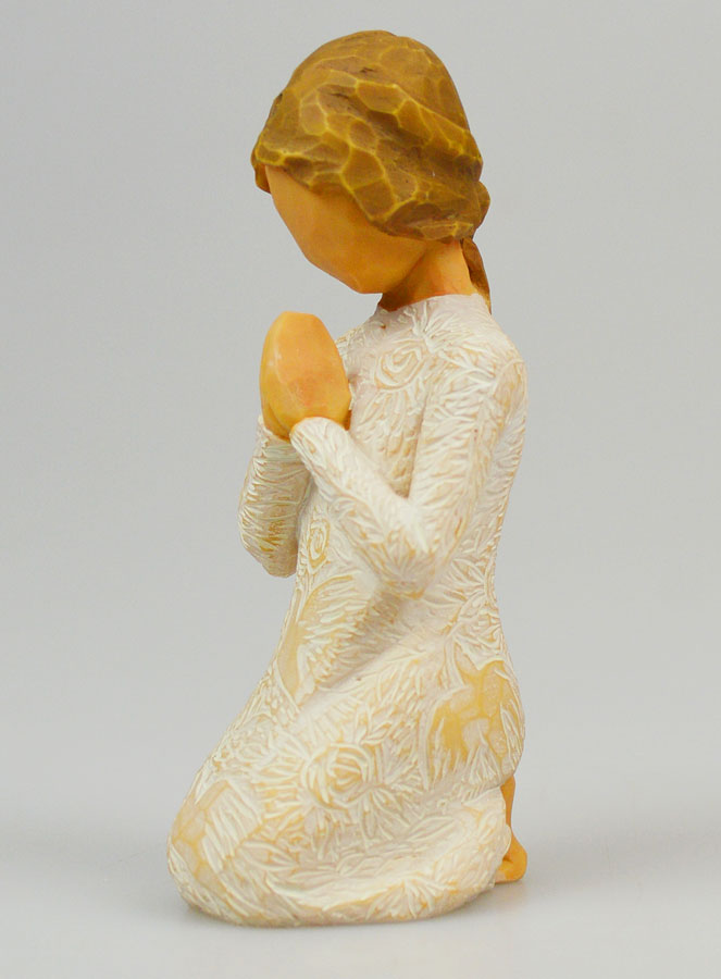 Ange Willow Tree - Prayer of peace - 10 cm (pic 2)