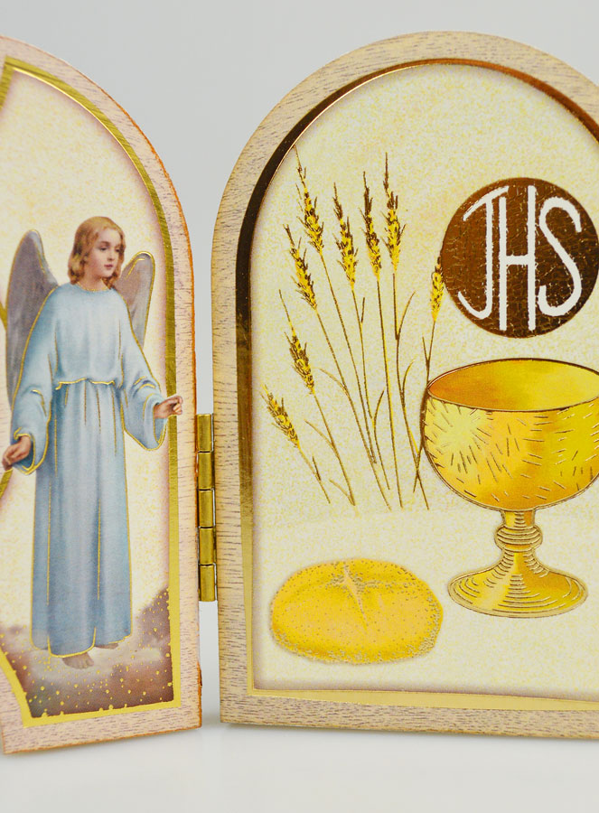 Icône Triptyque Souvenir de Première Communion Garçon (pic 4)