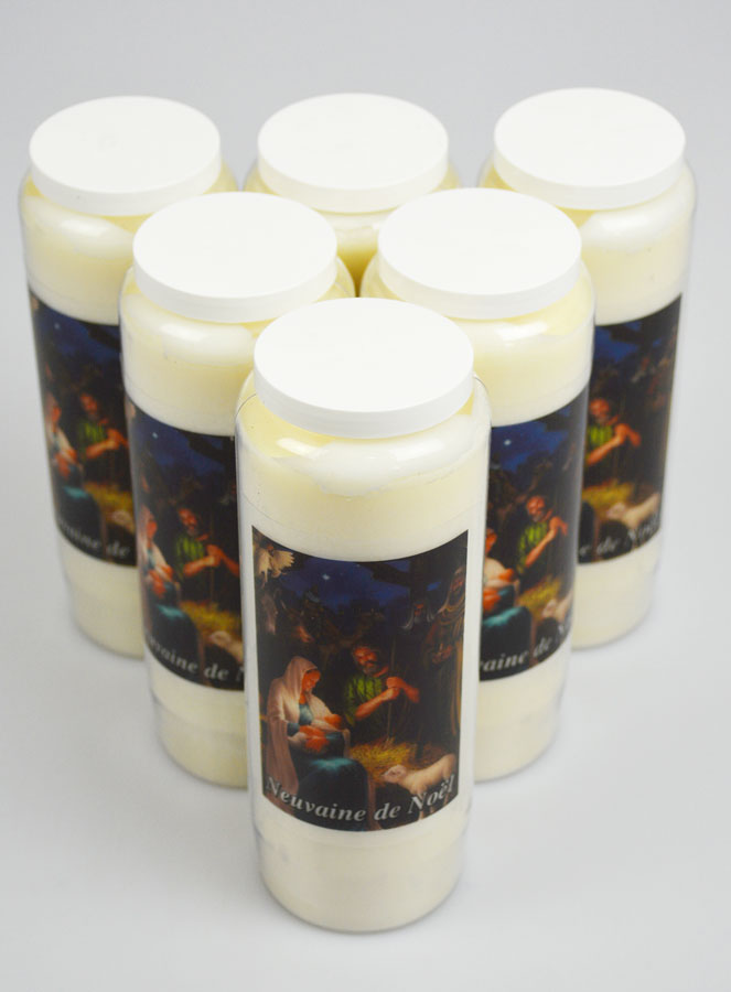 Lot de 6 Bougies de Neuvaine de Noël (pic 2)