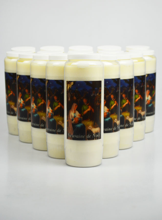 Lot de 20 Bougies de Neuvaine de Noël (pic 1)