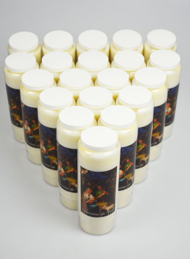 Lot de 20 Bougies de Neuvaine de Noël (pic 2)