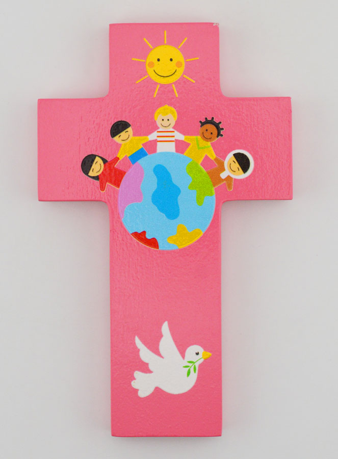 Croix en Bois - Rose (pic 1)