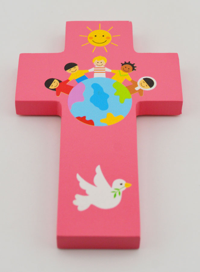 Croix en Bois - Rose (pic 2)