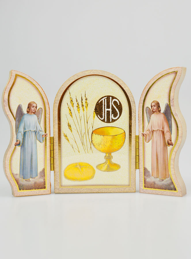 Icône Religieuse Souvenir de Communion Fille (pic 1)