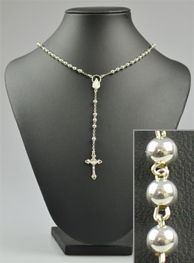 Chapelet en Argent Massif 925/1000 Luxe (pic 1)